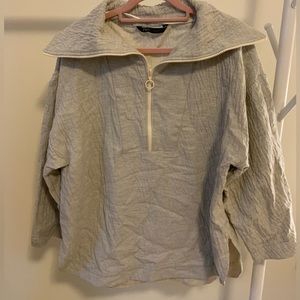 Zara oversized sweatshirt